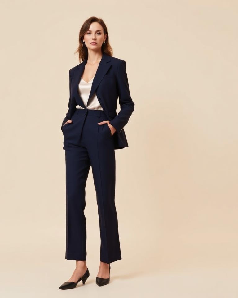 Tailored pantsuit