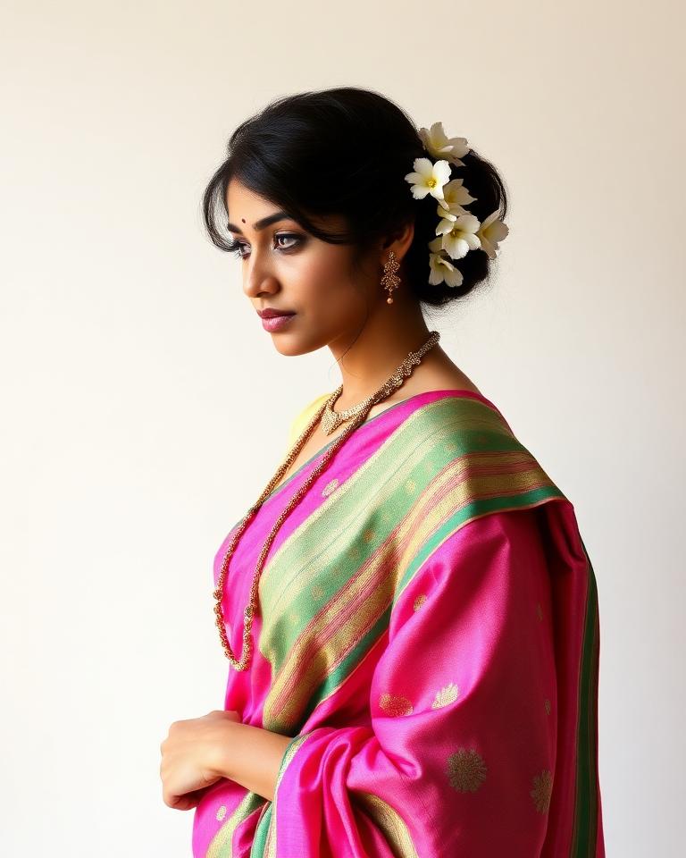 Pattu pavadai / langa voni