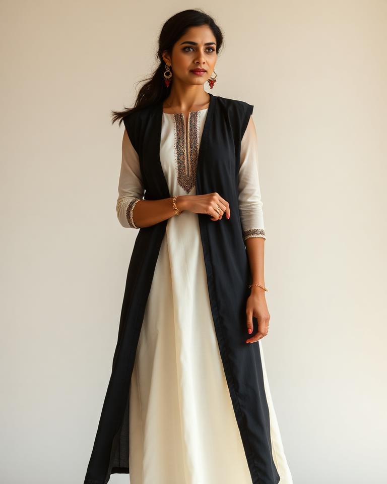 Kurta-jacket set