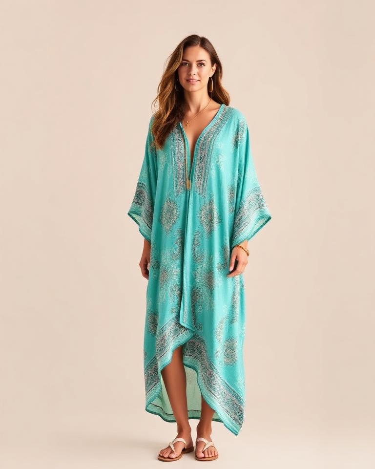 Cotton kaftan